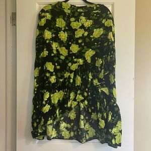 Floral Wrap Skirt